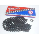 ŘETĚZ ČZ - SEKUNDÁRNÍ + SPOJKA (117 +1 ČL - 1/2X5/16) - NA MÍRU DLE KAT. JAWA ČZ - TYPY 355,450,455 + DANDY 50